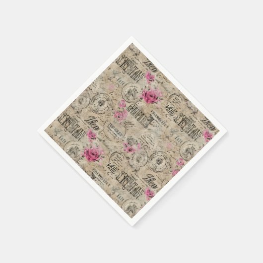 Eine französische Design-Serie 24 Serviette (Ecke)