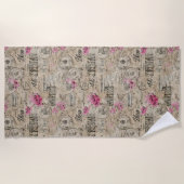 Eine französische Design-Serie 24 Strandtuch (Vorderseite)