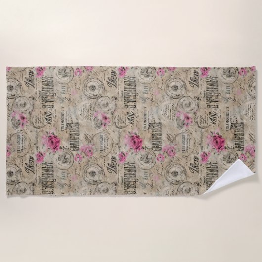 Eine französische Design-Serie 24 Strandtuch (Vorderseite)