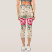 Eine französische Design-Serie 26 Capri Leggings (Rückseite)