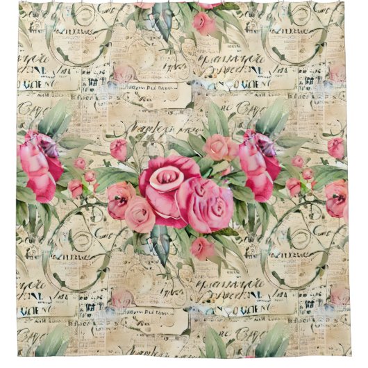 Eine französische Design-Serie 26 Duschvorhang (Vorderseite)