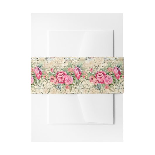 Eine französische Design-Serie 26 Einladungsbanderole (Vorderseite Beispiel)