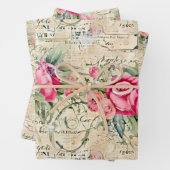 Eine französische Design-Serie 26 Geschenkpapier Set (Beispiel)