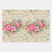 Eine französische Design-Serie 26 Geschenkpapier Set (Vorderseite)