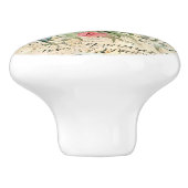 Eine französische Design-Serie 26 Keramikknauf (Seitenansicht)