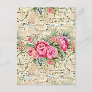 Eine französische Design-Serie 26 Postkarte