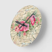 Eine französische Design-Serie 26 Runde Wanduhr (Winkel)