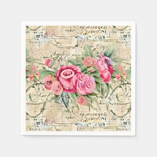 Eine französische Design-Serie 26 Serviette (Vorderseite)