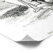 Eine französische Lektion, Cartoon von "Punch" Poster (Ecke)