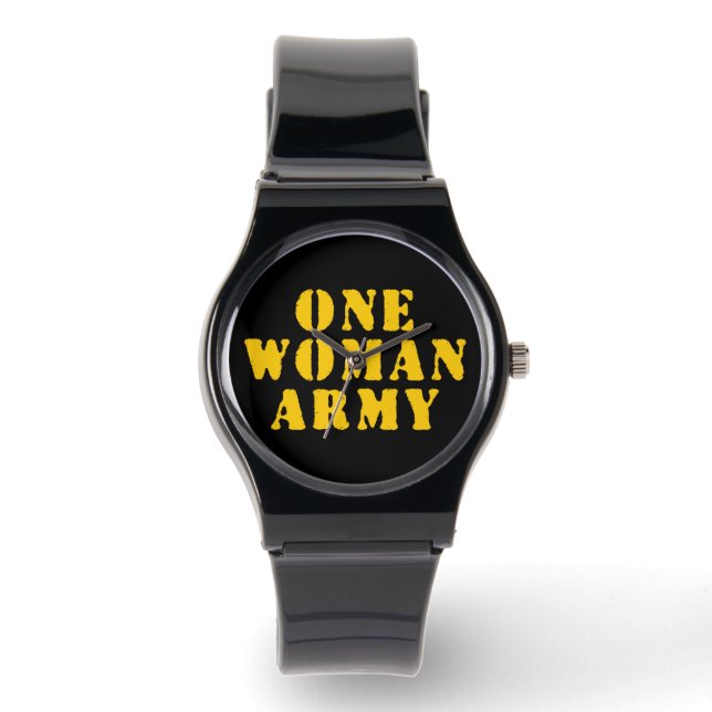 EINE FRAU ARMY ARMBANDUHR (Vorderseite)