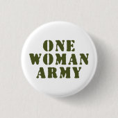 EINE FRAU ARMY BUTTON (Vorderseite)