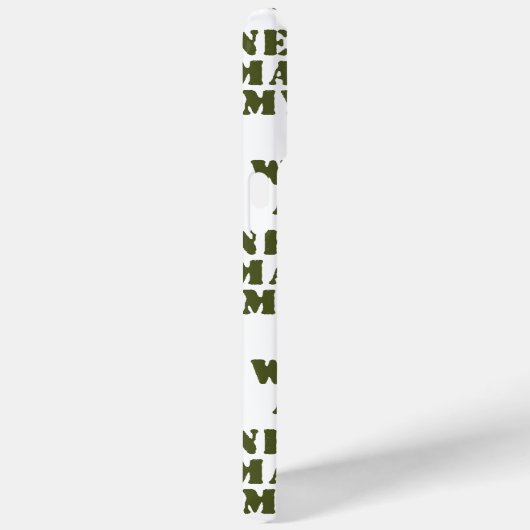 EINE FRAU ARMY Case-Mate iPhone HÜLLE (Rückseite / Rechts)