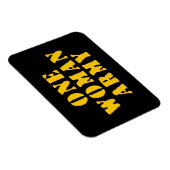 EINE FRAU ARMY MAGNET (Rechte Seite)