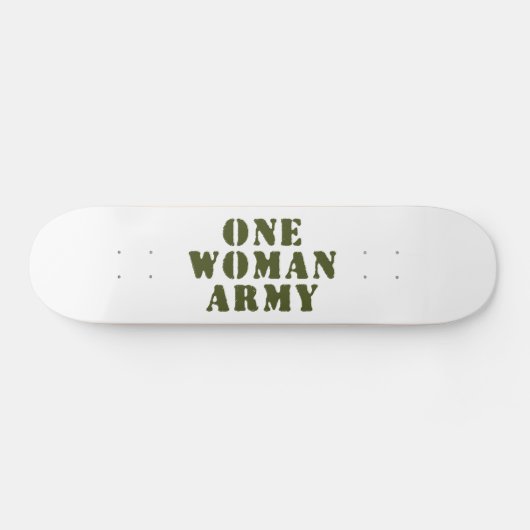 EINE FRAU ARMY SKATEBOARD (Horizontal)