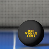 EINE FRAU ARMY TISCHTENNISBALL (Netto)