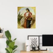 Eine Frau aus Algier, 1871 Poster (Heimbüro)