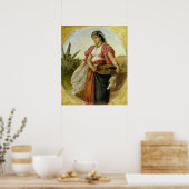 Eine Frau aus Algier, 1871 Poster (Küche)