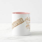 Eine Frau- Café-Kollektion™ Tasse (Zentrum)