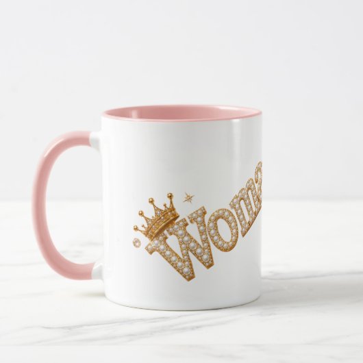 Eine Frau- Café-Kollektion™ Tasse (Links)