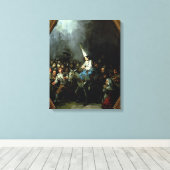 Eine Frau, die durch die Inquisition verdammt ist Leinwanddruck (Insitu (Holzboden))