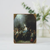 Eine Frau, die durch die Inquisition verdammt ist Postkarte (Stehend Vorderseite)