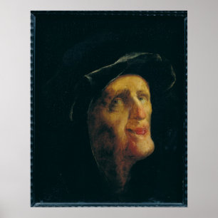 Eine Frau, die lacht Poster