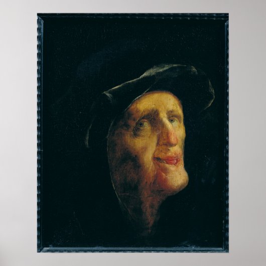 Eine Frau, die lacht Poster (Vorne)