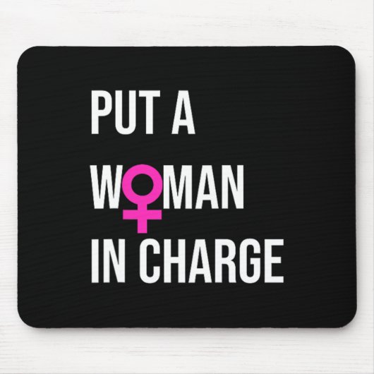 Eine Frau, die Potus als weibliche Präsidentin lei Mousepad (Vorne)