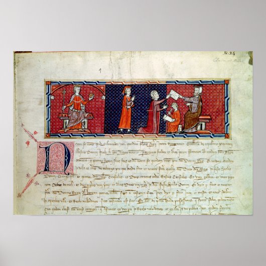 Eine Frau, die vorher einen Eid leistet Poster (Vorne)