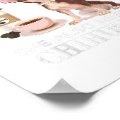 eine Frau kann nicht allein auf Kaffee überleben s Poster (Ecke)