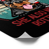 Eine Frau kann nicht allein auf Wein überleben, Ro Poster (Ecke)