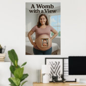 Eine Frau mit Ansicht - Moderne Ausgabe (Poster Pr Poster (Heimbüro)