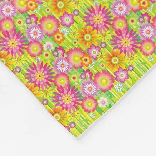 Eine Frau mit einem Motorrad Fleecedecke (Ecke)