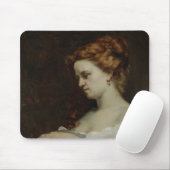 Eine Frau mit Schmuck, 1867 Mousepad (Mit Mouse)