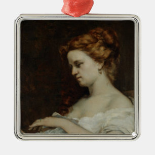 Eine Frau mit Schmuck, 1867 Silbernes Ornament