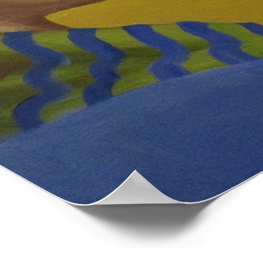 eine Frau Poster (Ecke)