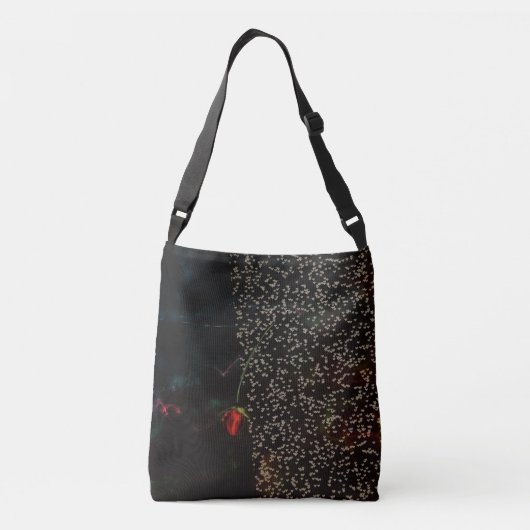 Eine Frau spielt Geige Tragetaschen Mit Langen Trägern (Rückseite)