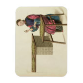 Eine Frau Tee zubereiten, Teller 21 von 'The Costu Magnet (Vertikal)