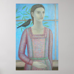 Eine Frau und ein Blackbird sind eins 2012 Poster