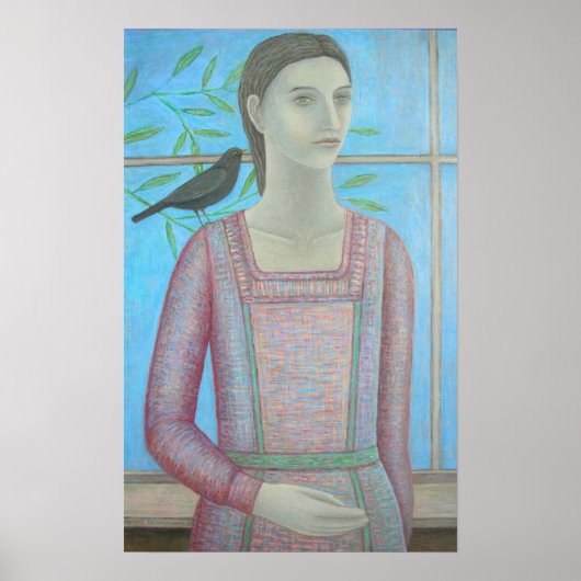 Eine Frau und ein Blackbird sind eins 2012 Poster (Vorne)