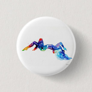 Eine Frau und ihr Universum Button