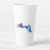 Eine Frau und ihr Universum Milchtasse (Vorderseite)