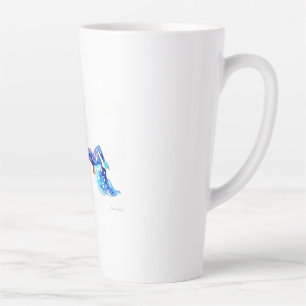 Eine Frau und ihr Universum Milchtasse