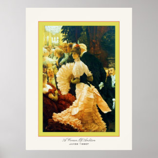 Eine Frau von Ehrgeiz ~ James Tissot ~ Bildende Ku Poster