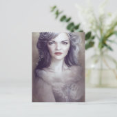 Eine Frauen-Postkarte Postkarte (Stehend Vorderseite)