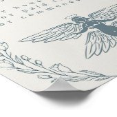 Eine Frauenarbeit wird nie von feministischen Post Poster (Ecke)