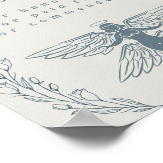 Eine Frauenarbeit wird nie von feministischen Post Poster (Ecke)