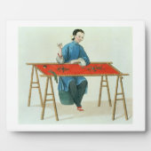 Eine Frauenstickerei, Teller 41 von "Das Kostüm o Fotoplatte (Vorderseite)