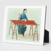 Eine Frauenstickerei, Teller 41 von "Das Kostüm o Fotoplatte (Seite)