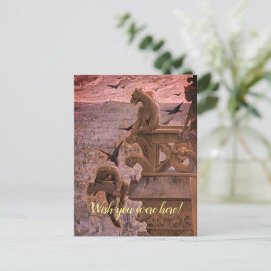 Eine freche Kartenansicht von The Hunchback of Not Postkarte (Stehend Vorderseite)